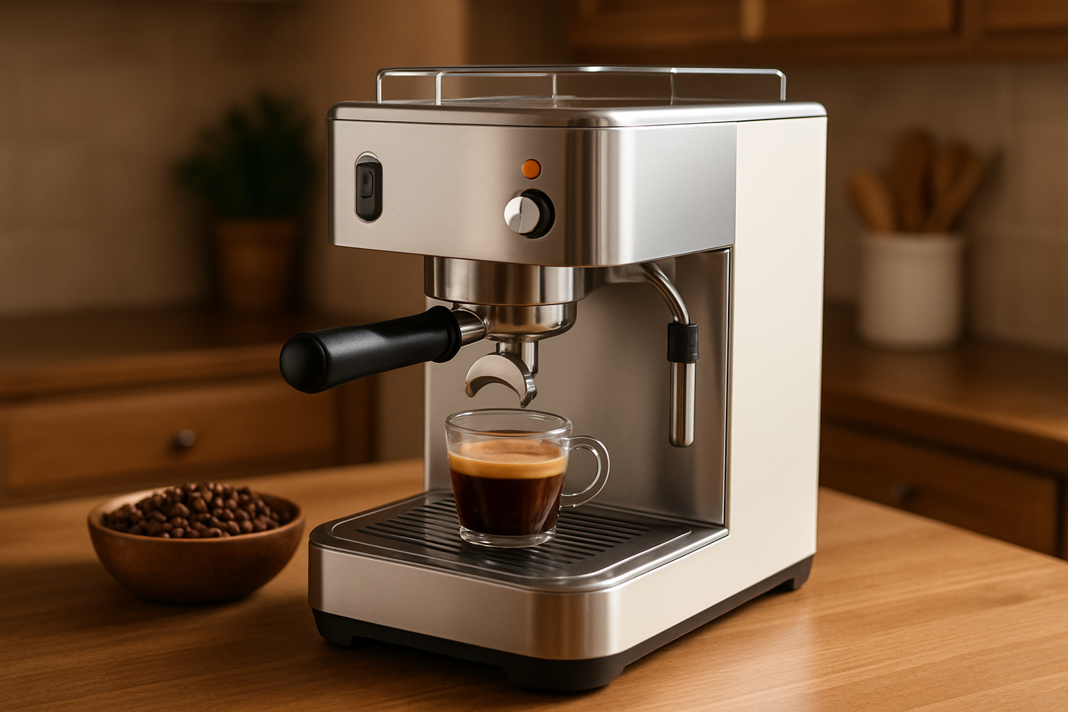 Verschiedene Espressomaschinen für Anfänger nebeneinander - von einfach bis fortgeschritten